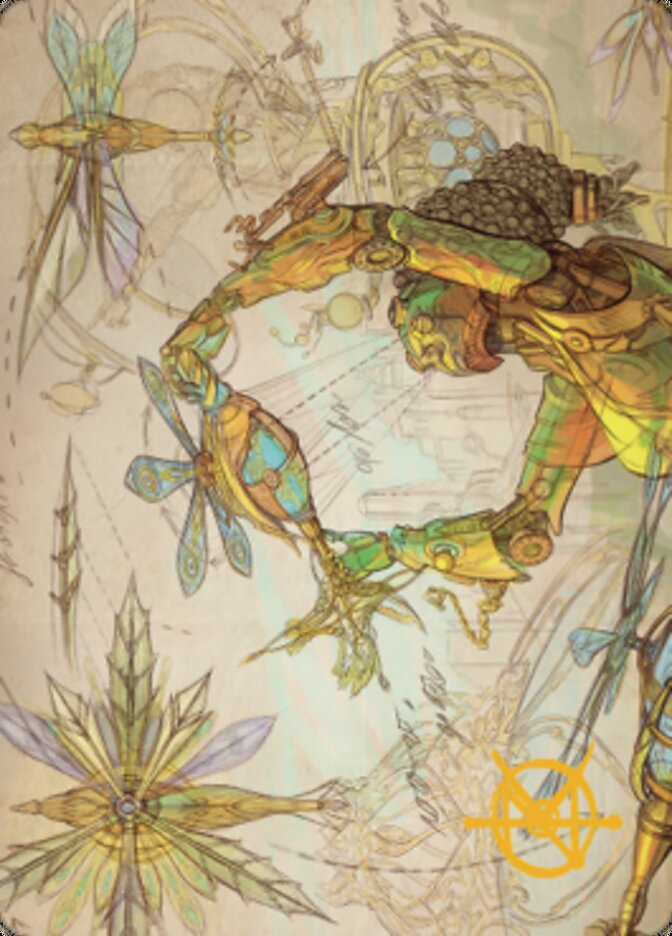 Inspiring Statuary Art Card (Gold-Stamped Signature) [The Brothers' War Art Series] | Impulse Games and Hobbies