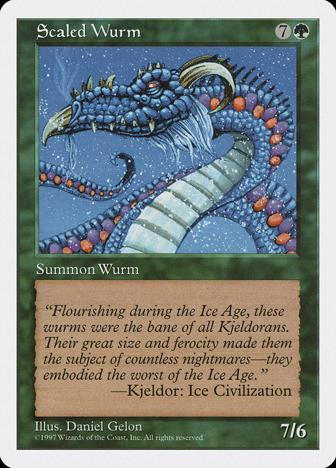 Scaled Wurm [Fifth Edition] | Impulse Games and Hobbies