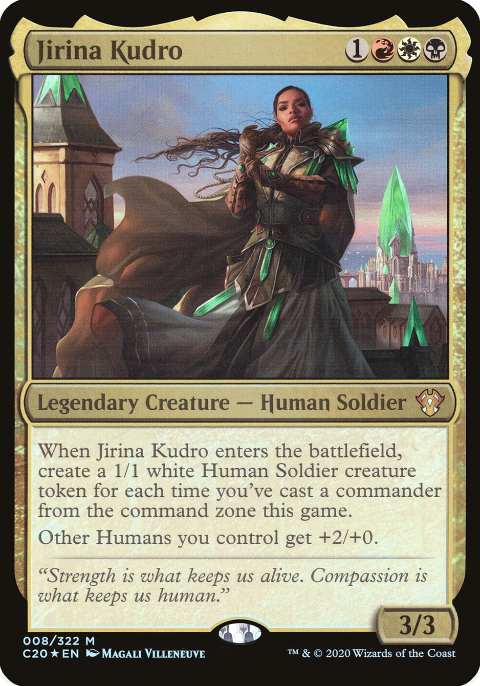 Jirina Kudro (Oversized) [Commander 2020 Oversized] | Impulse Games and Hobbies