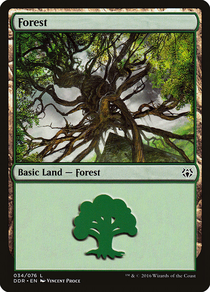 Forest (34) [Duel Decks: Nissa vs. Ob Nixilis] | Impulse Games and Hobbies