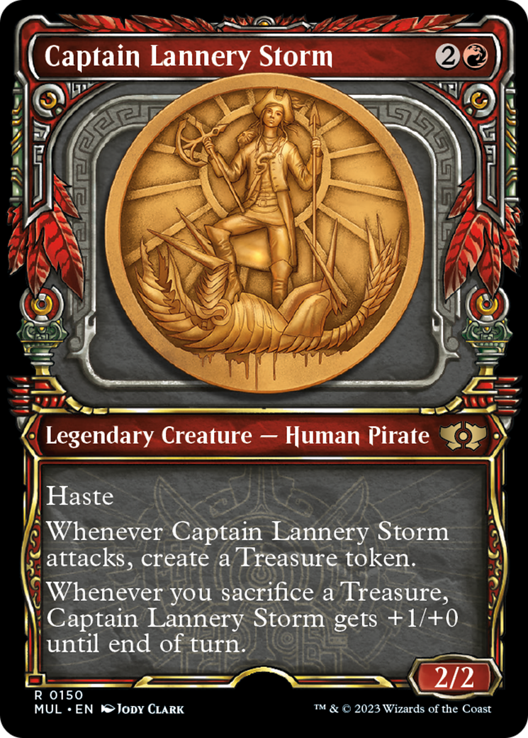 Captain Lannery Storm (Halo Foil) [Multiverse Legends] | Impulse Games and Hobbies