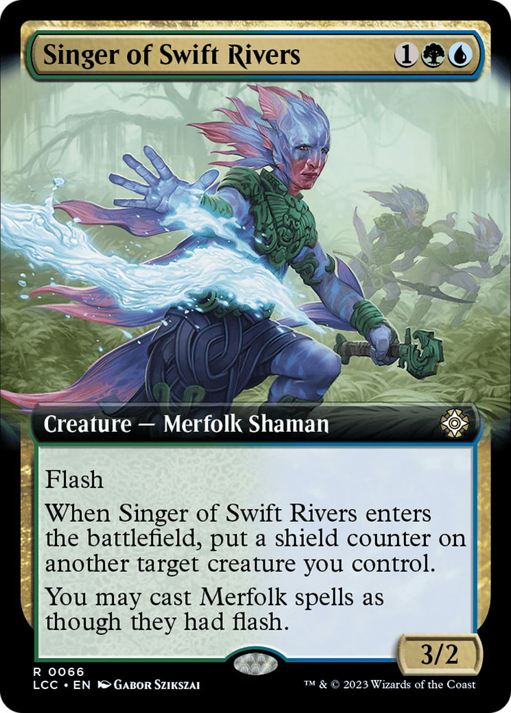 Singer of Swift Rivers (Extended Art) [The Lost Caverns of Ixalan Commander] | Impulse Games and Hobbies