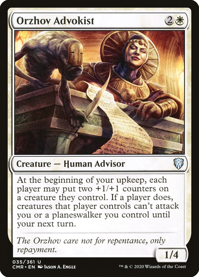Orzhov Advokist [Commander Legends] | Impulse Games and Hobbies