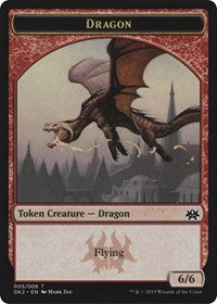 Dragon // Goblin Token [Ravnica Allegiance: Guild Kits] | Impulse Games and Hobbies