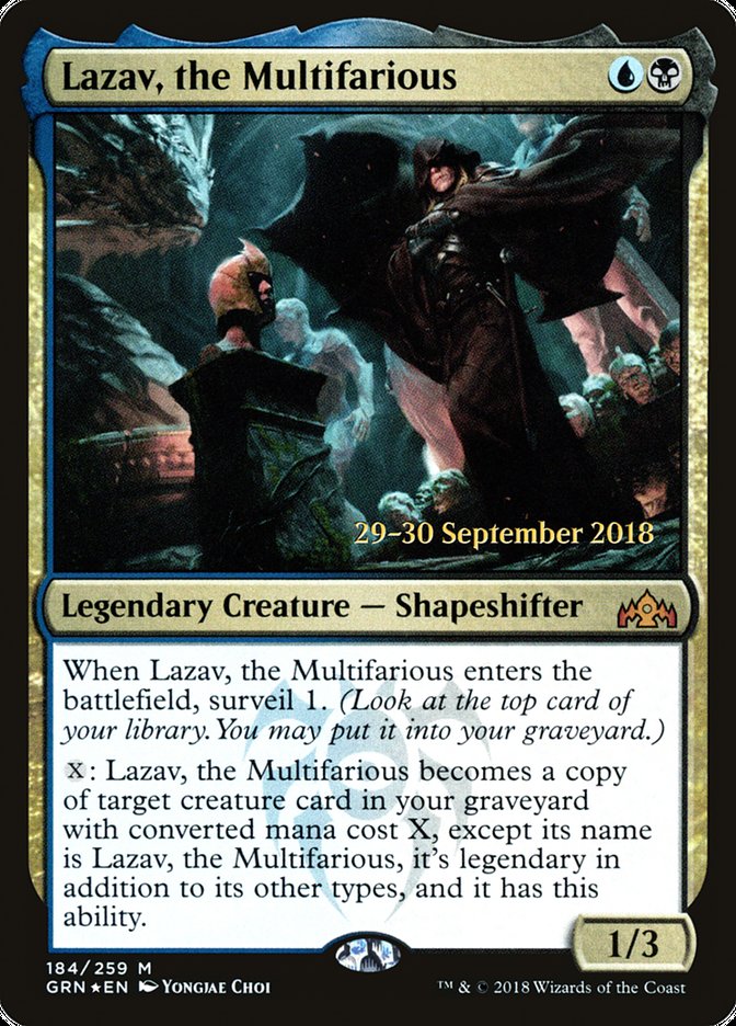 Lazav, the Multifarious [Guilds of Ravnica Prerelease Promos] | Impulse Games and Hobbies