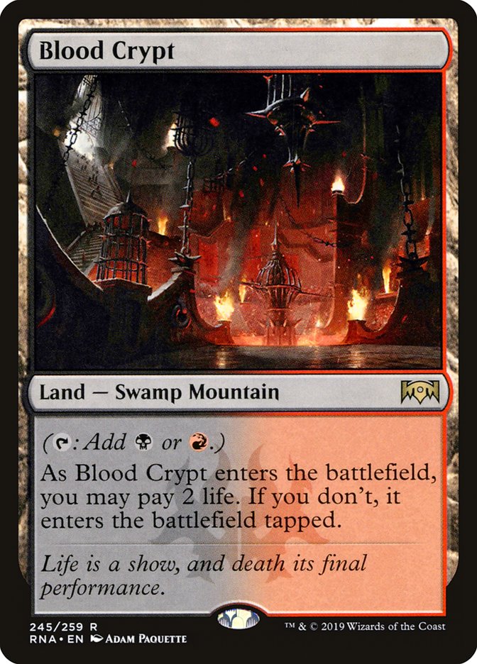 Blood Crypt [Ravnica Allegiance] | Impulse Games and Hobbies