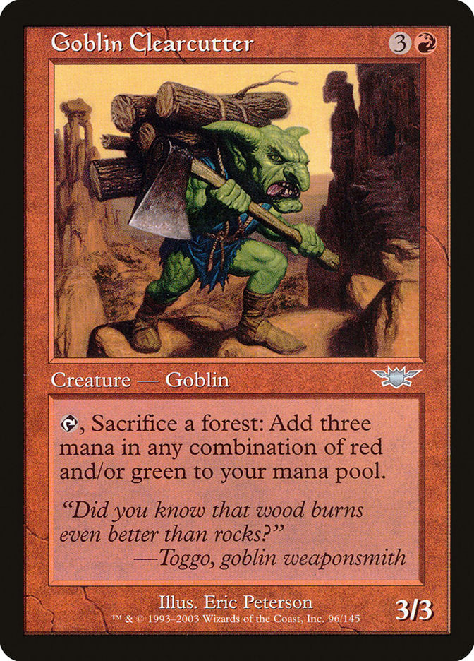 Goblin Clearcutter [Legions] | Impulse Games and Hobbies