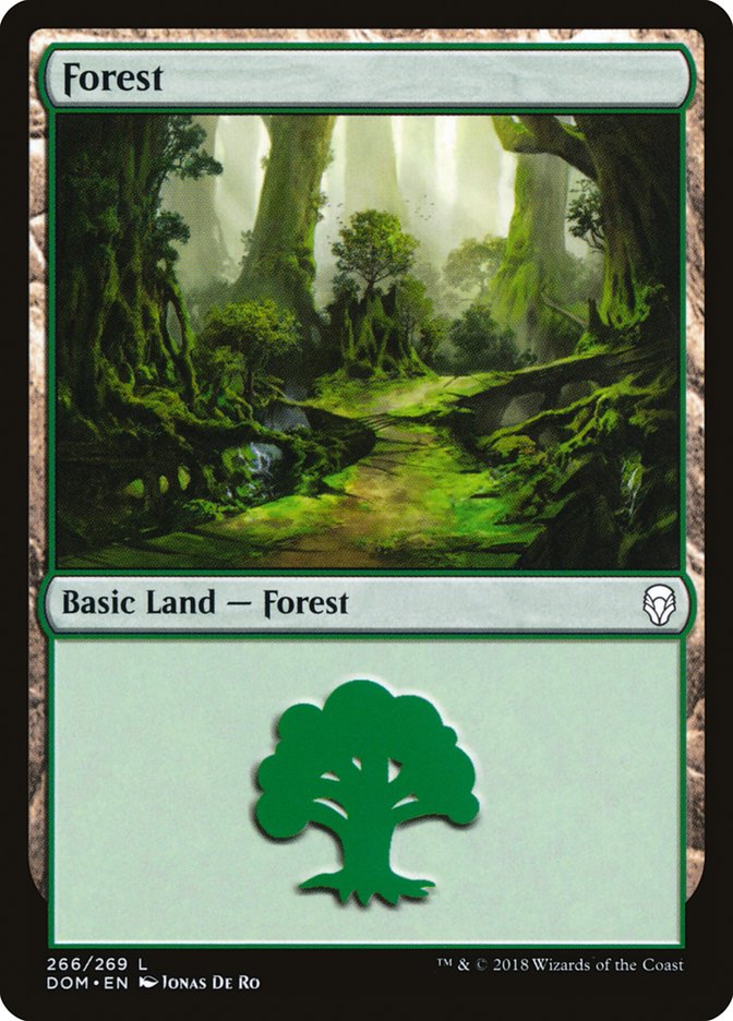 Forest (266) [Dominaria] | Impulse Games and Hobbies