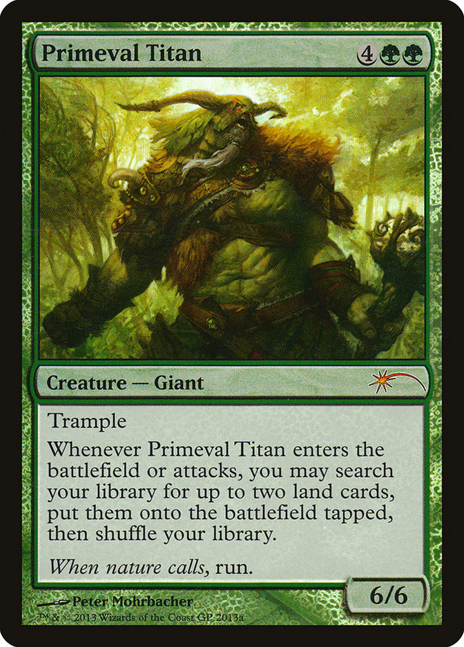 Primeval Titan (Grand Prix) [Grand Prix Promos] | Impulse Games and Hobbies