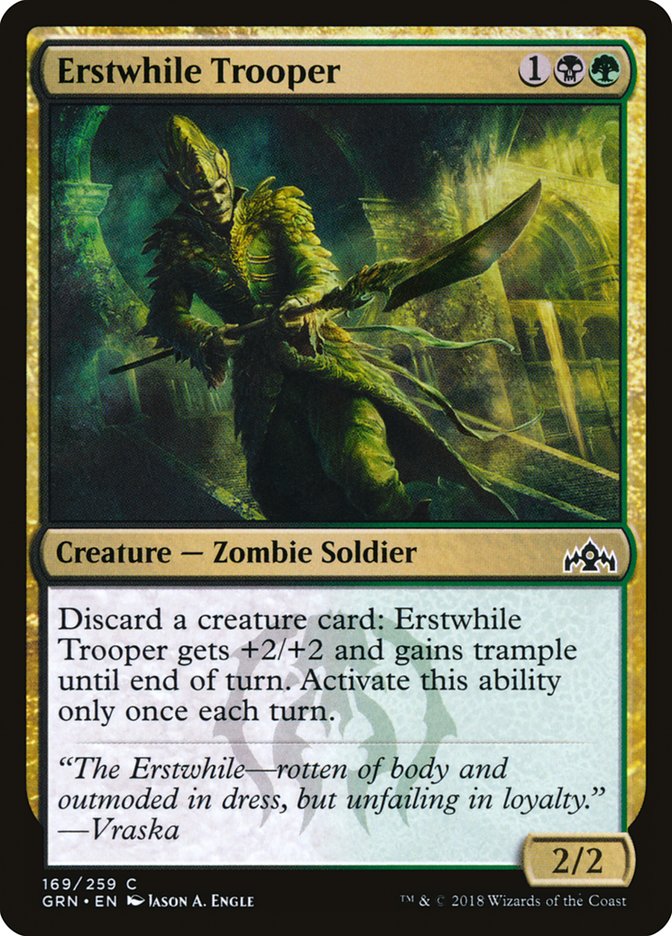 Erstwhile Trooper [Guilds of Ravnica] | Impulse Games and Hobbies