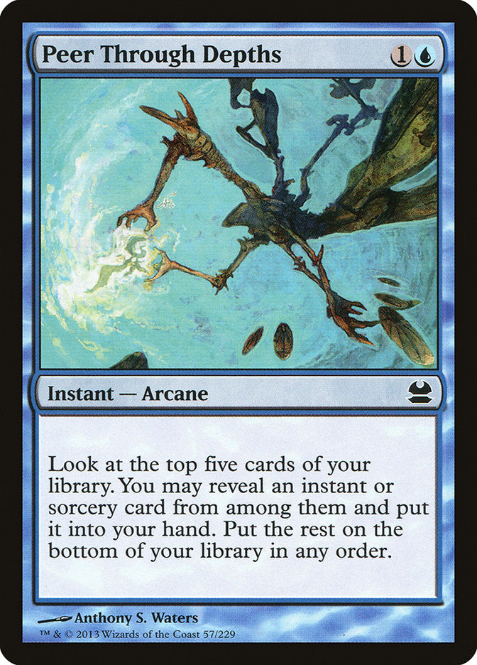 Peer Through Depths [Modern Masters] | Impulse Games and Hobbies