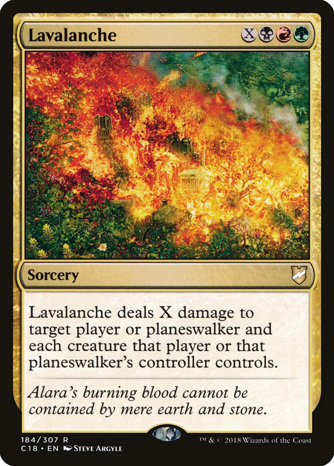 Lavalanche [Commander 2018] | Impulse Games and Hobbies