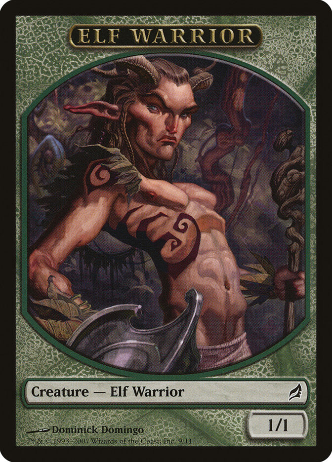 Elf Warrior Token [Lorwyn Tokens] | Impulse Games and Hobbies