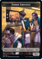 Zombie Employee // Balloon Double-sided Token [Unfinity Tokens] | Impulse Games and Hobbies