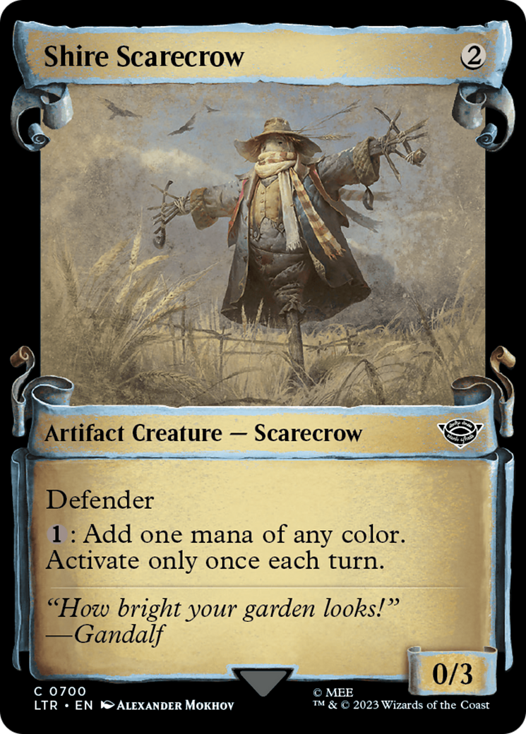 Shire Scarecrow [The Lord of the Rings: Tales of Middle-Earth Showcase Scrolls] | Impulse Games and Hobbies