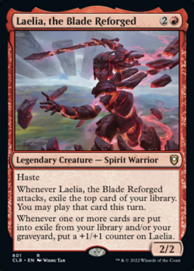 Laelia, the Blade Reforged [Commander Legends: Battle for Baldur's Gate] | Impulse Games and Hobbies
