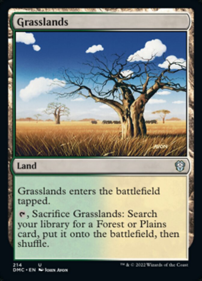 Grasslands [Dominaria United Commander] | Impulse Games and Hobbies