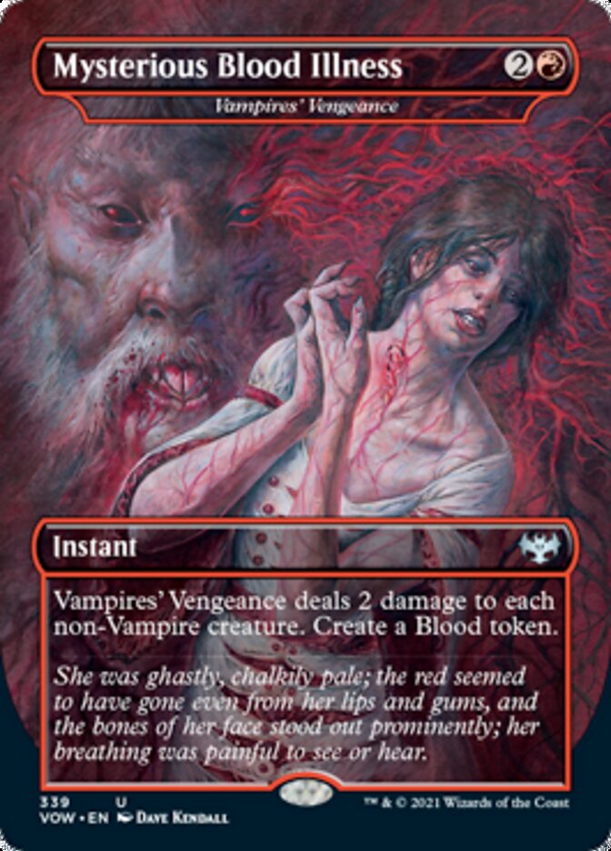 Vampires' Vengeance - Mysterious Blood Illness [Innistrad: Crimson Vow] | Impulse Games and Hobbies