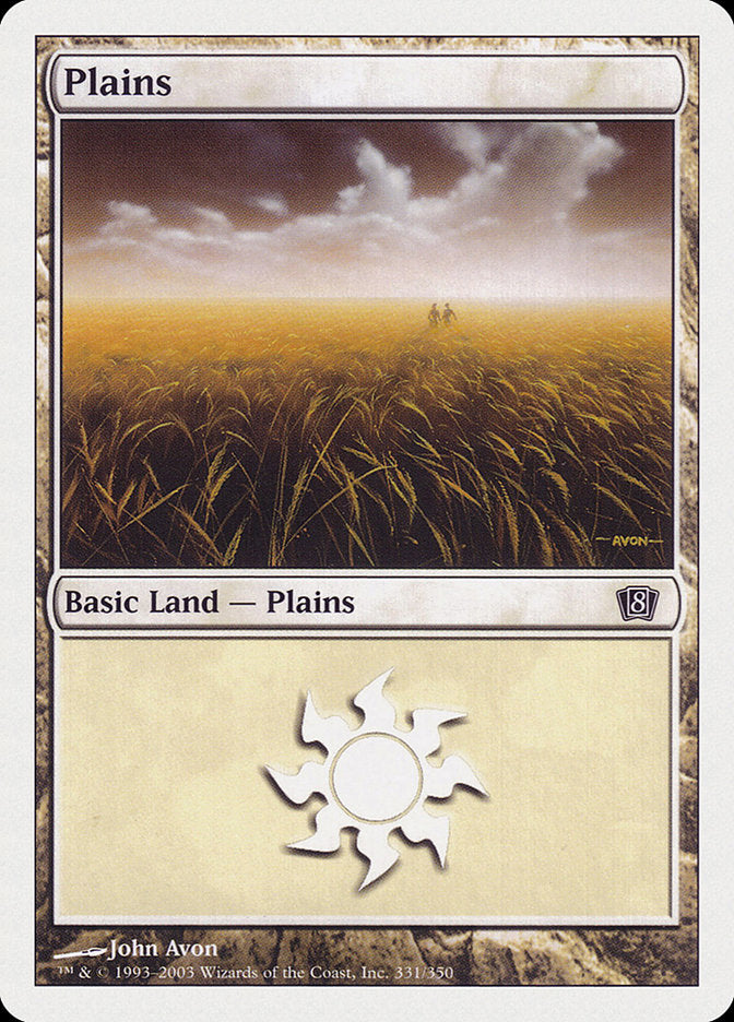 Plains (331) [Eighth Edition] | Impulse Games and Hobbies