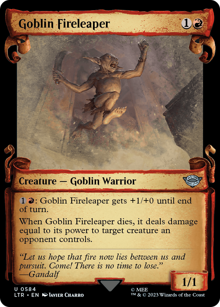 Goblin Fireleaper [The Lord of the Rings: Tales of Middle-Earth Showcase Scrolls] | Impulse Games and Hobbies
