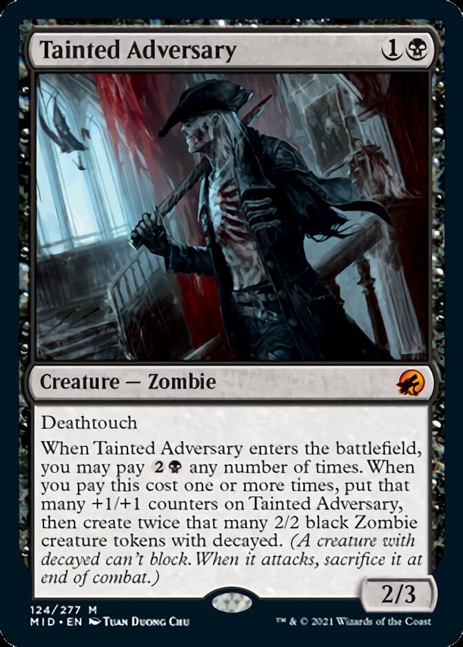 Tainted Adversary [Innistrad: Midnight Hunt] | Impulse Games and Hobbies