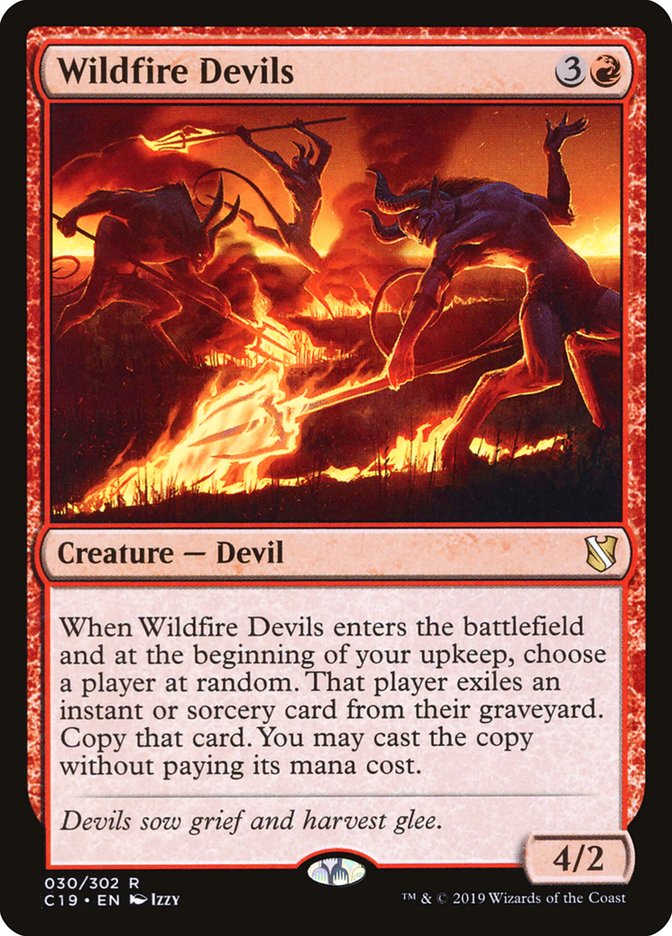 Wildfire Devils [Commander 2019] | Impulse Games and Hobbies