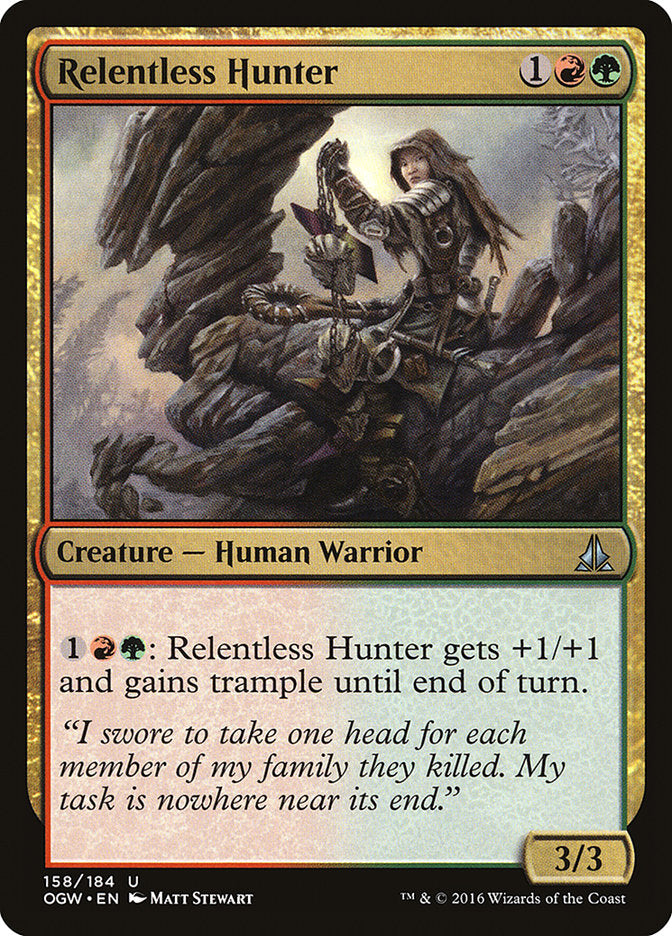 Relentless Hunter [Oath of the Gatewatch] | Impulse Games and Hobbies