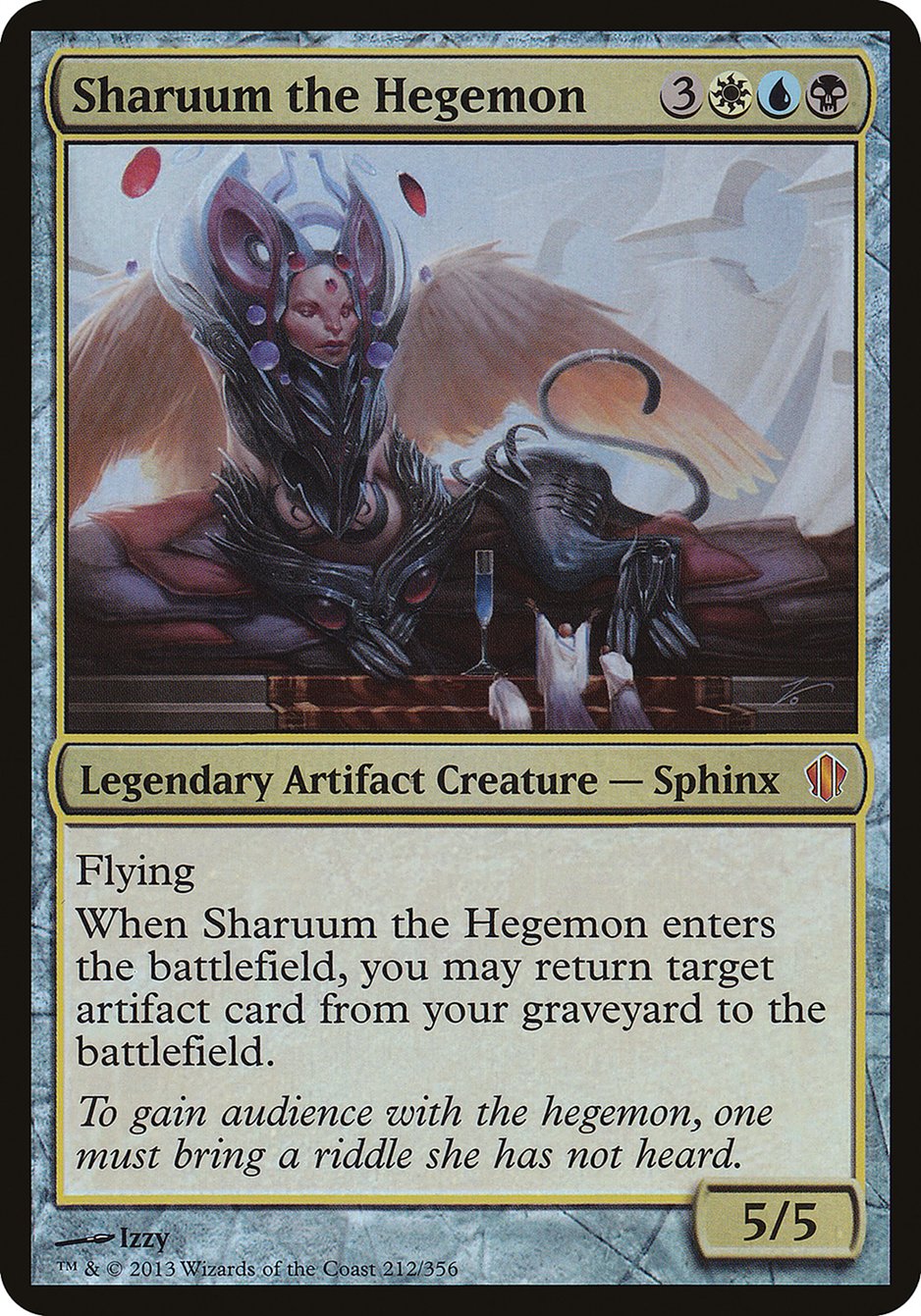 Sharuum the Hegemon (Oversized) [Commander 2013 Oversized] | Impulse Games and Hobbies