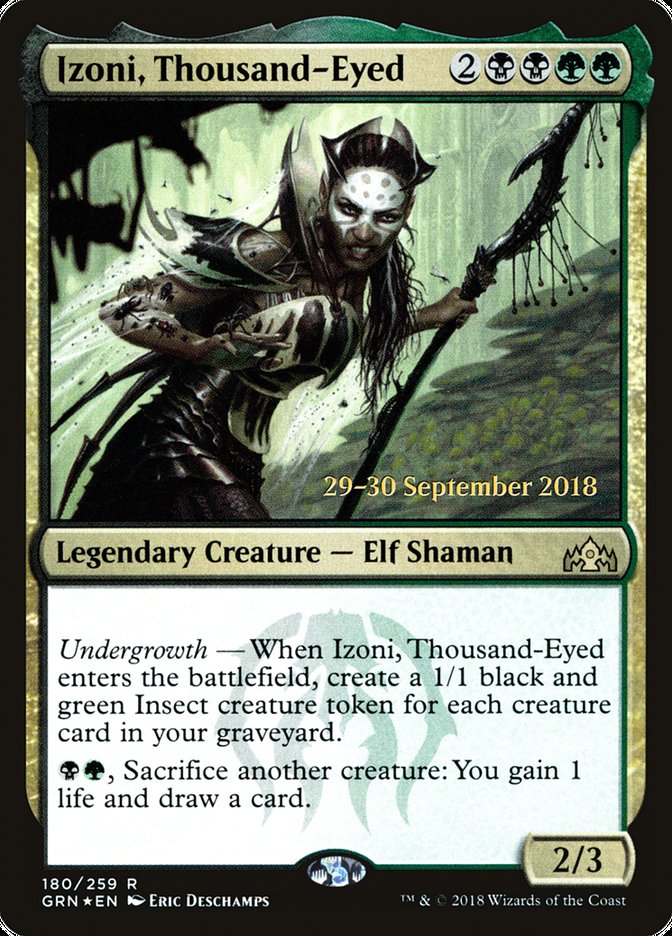 Izoni, Thousand-Eyed [Guilds of Ravnica Prerelease Promos] | Impulse Games and Hobbies