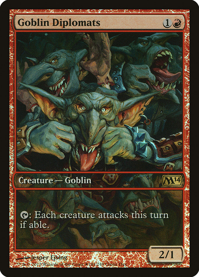 Goblin Diplomats (Game Day) [Magic 2014 Promos] | Impulse Games and Hobbies