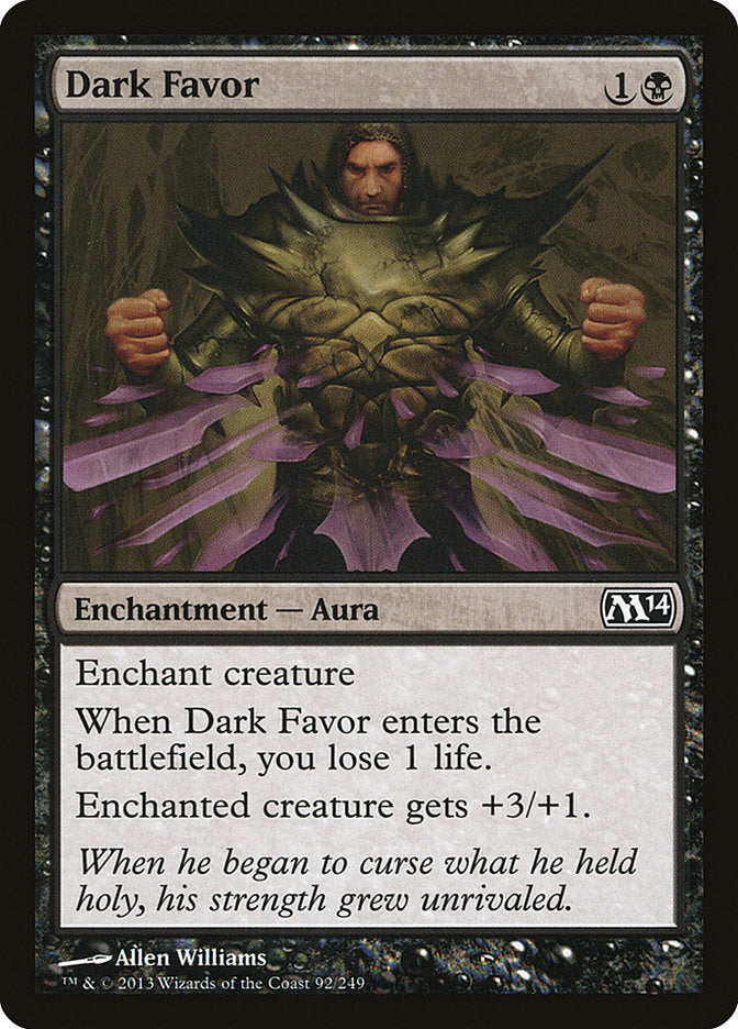Dark Favor [Magic 2014] | Impulse Games and Hobbies