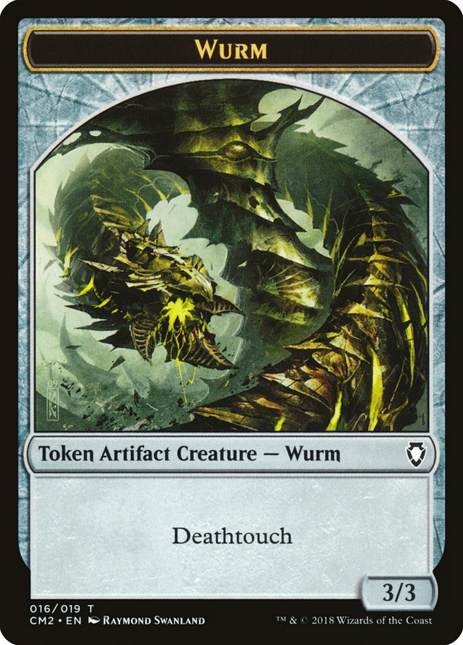 Wurm (Deathtouch) [Commander Anthology Volume II Tokens] | Impulse Games and Hobbies