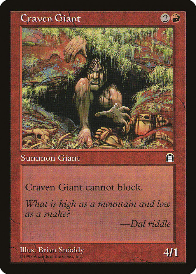 Craven Giant [Stronghold] | Impulse Games and Hobbies