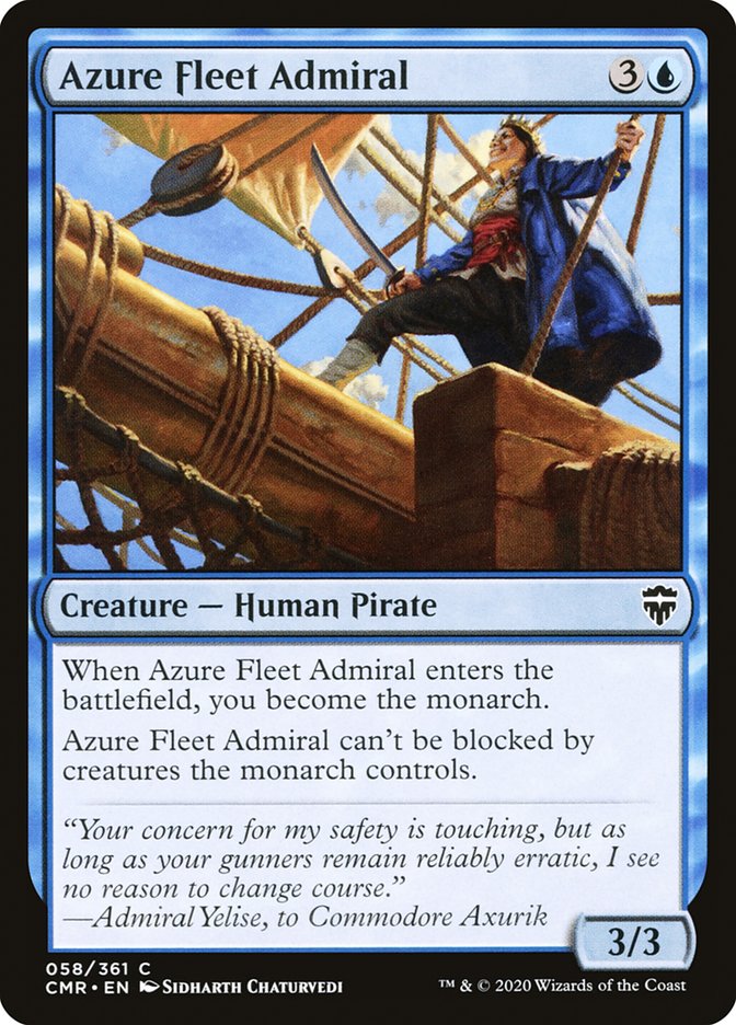 Azure Fleet Admiral [Commander Legends] | Impulse Games and Hobbies