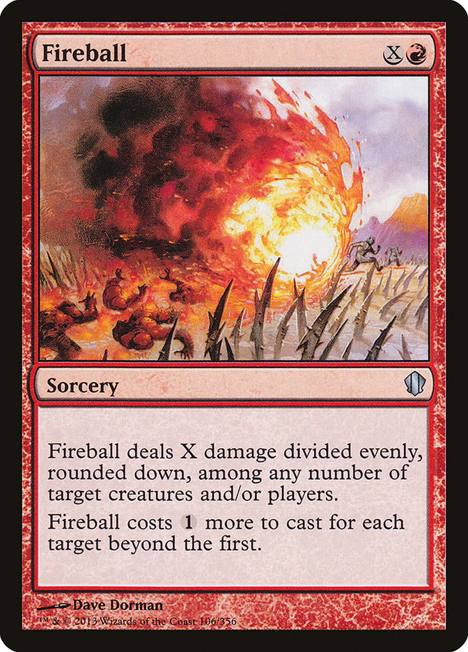 Fireball [Commander 2013] | Impulse Games and Hobbies