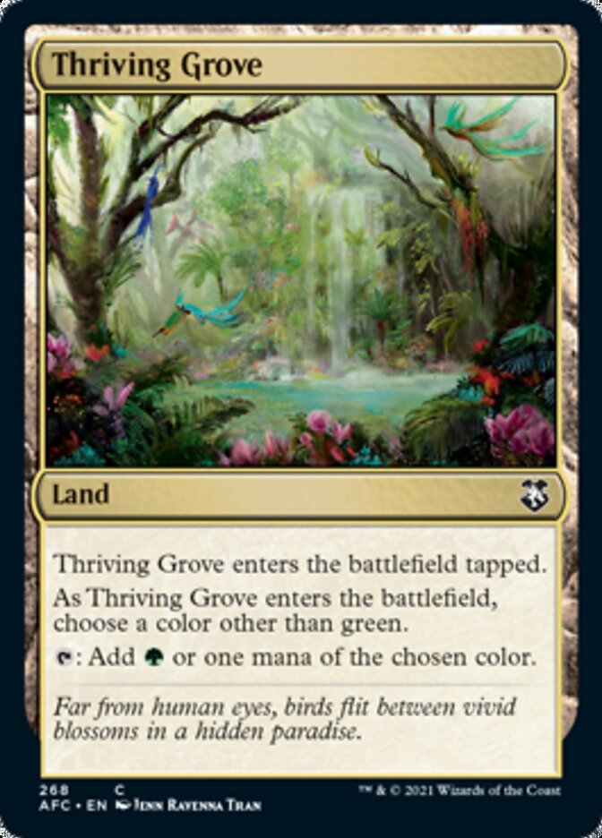 Thriving Grove [Dungeons & Dragons: Adventures in the Forgotten Realms Commander] | Impulse Games and Hobbies