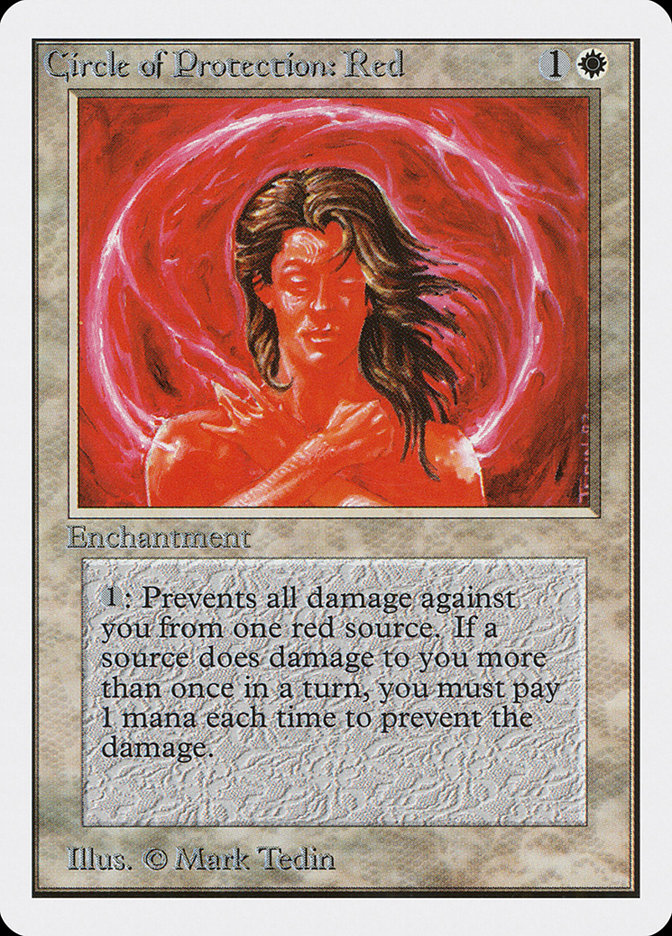 Circle of Protection: Red [Unlimited Edition] | Impulse Games and Hobbies