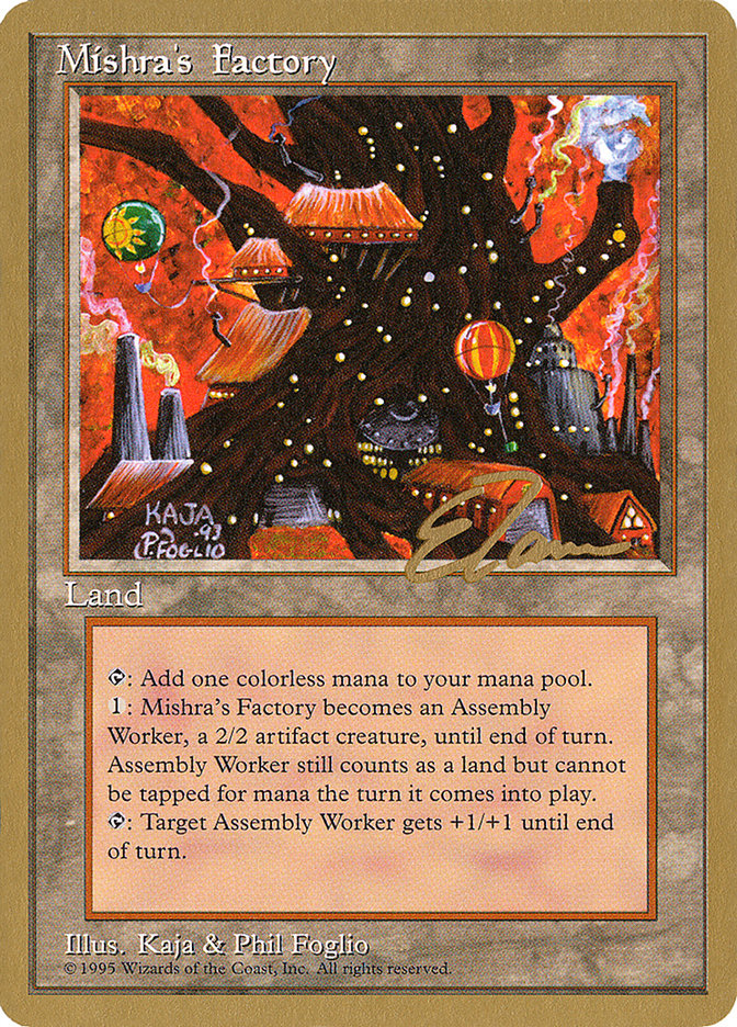 Mishra's Factory (Eric Tam) [Pro Tour Collector Set] | Impulse Games and Hobbies