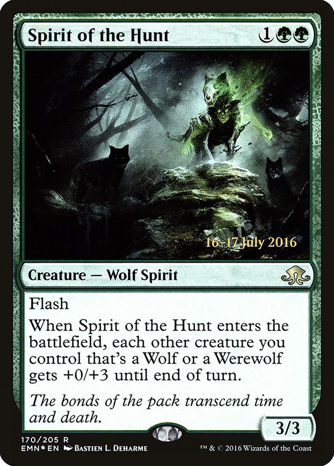 Spirit of the Hunt [Eldritch Moon Prerelease Promos] | Impulse Games and Hobbies