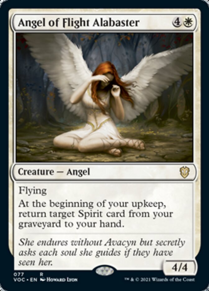 Angel of Flight Alabaster [Innistrad: Crimson Vow Commander] | Impulse Games and Hobbies