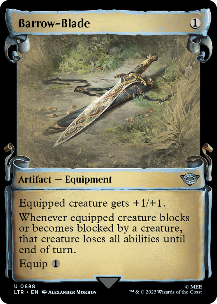 Barrow-Blade [The Lord of the Rings: Tales of Middle-Earth Showcase Scrolls] | Impulse Games and Hobbies