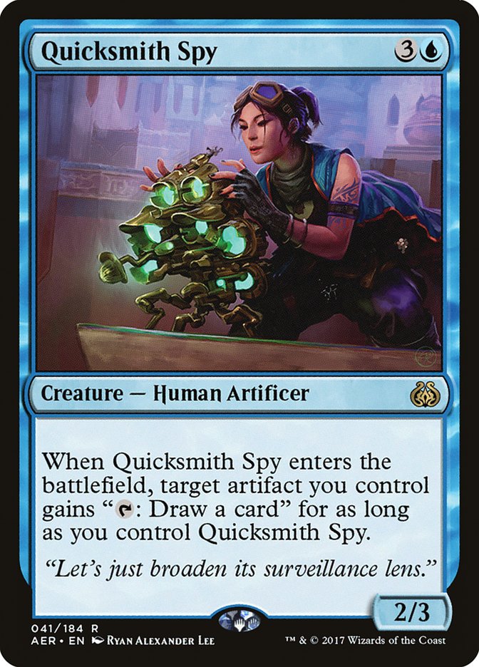 Quicksmith Spy [Aether Revolt] | Impulse Games and Hobbies