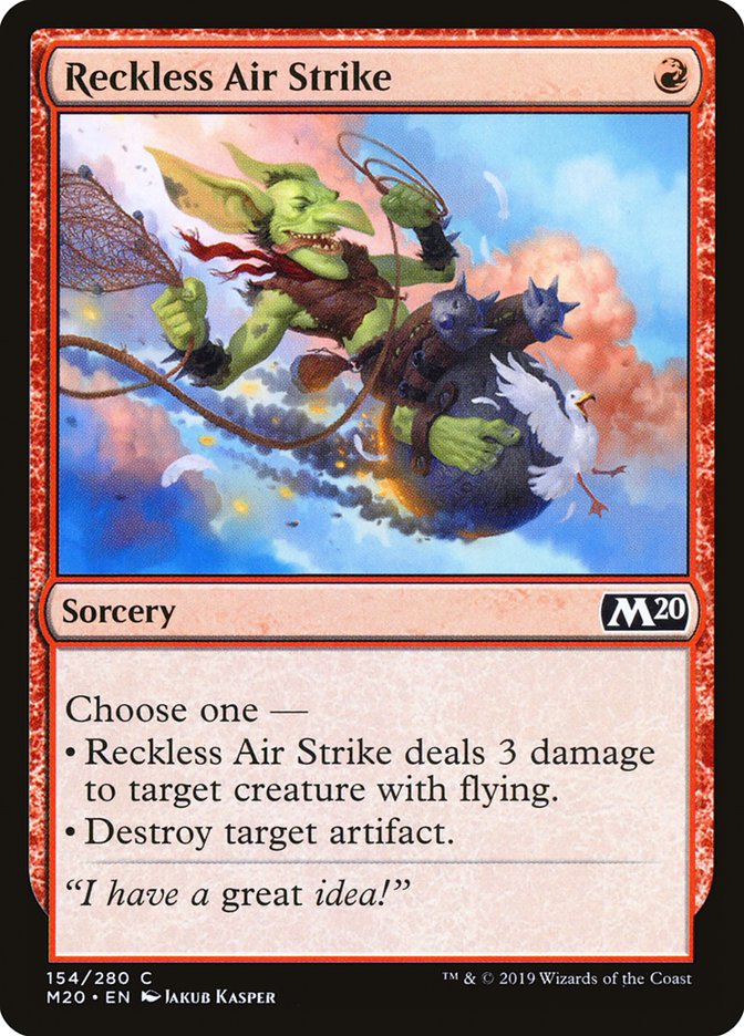 Reckless Air Strike [Core Set 2020] | Impulse Games and Hobbies