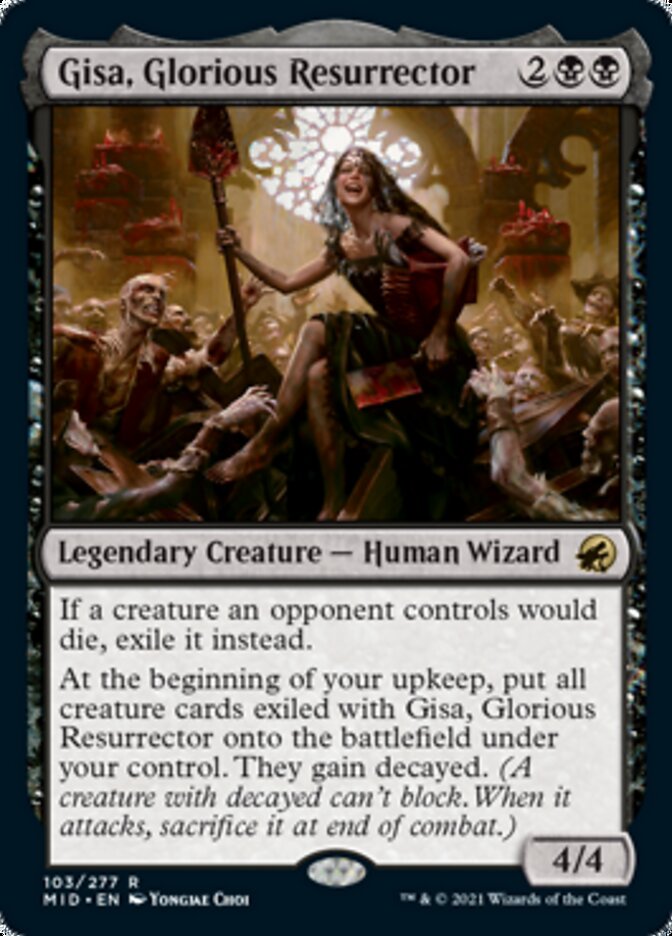 Gisa, Glorious Resurrector [Innistrad: Midnight Hunt] | Impulse Games and Hobbies