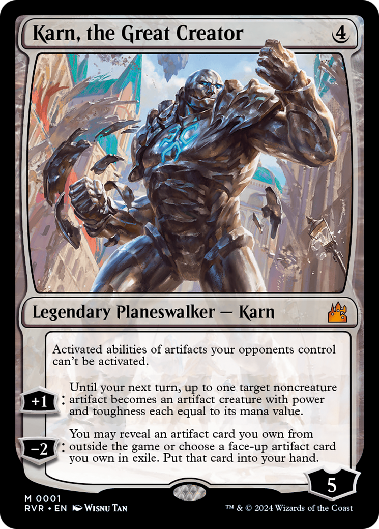 Karn, the Great Creator [Ravnica Remastered] | Impulse Games and Hobbies