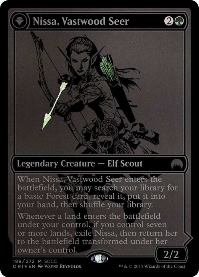 Nissa, Vastwood Seer // Nissa, Sage Animist [San Diego Comic-Con 2015] | Impulse Games and Hobbies