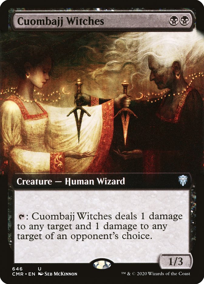 Cuombajj Witches (Extended Art) [Commander Legends] | Impulse Games and Hobbies