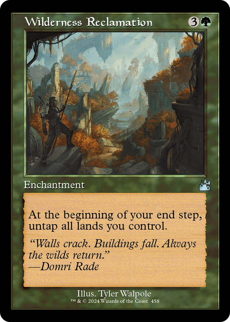 Wilderness Reclamation [Ravnica Remastered] | Impulse Games and Hobbies