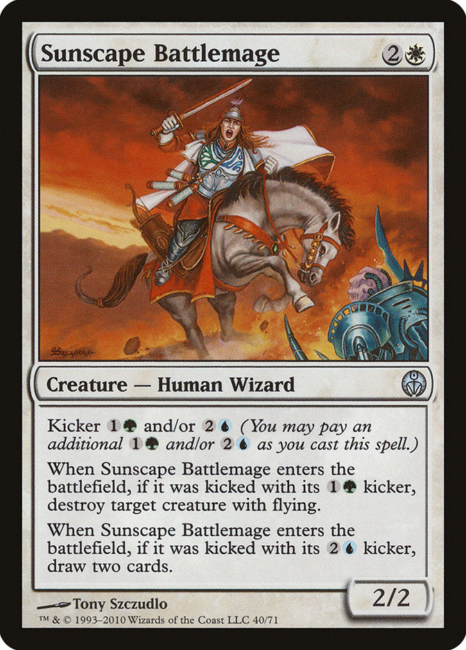 Sunscape Battlemage [Duel Decks: Phyrexia vs. the Coalition] | Impulse Games and Hobbies