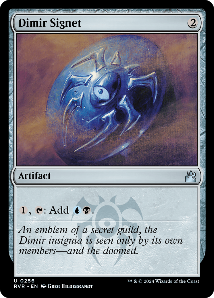 Dimir Signet [Ravnica Remastered] | Impulse Games and Hobbies